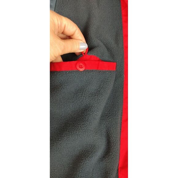 U.S. Polo Assn. Red Size Large Mens Zip Up Lined Light Jacket - Picture 9 of 10